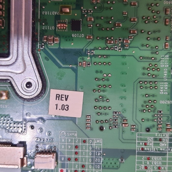 Mainboard Laptop Toshiba Untested