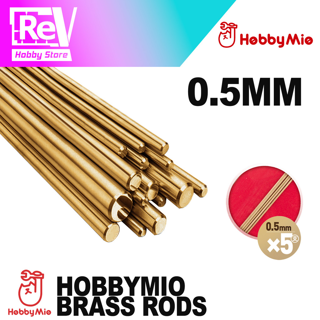 HOBBYMIO BRASS ROD 0.5MM