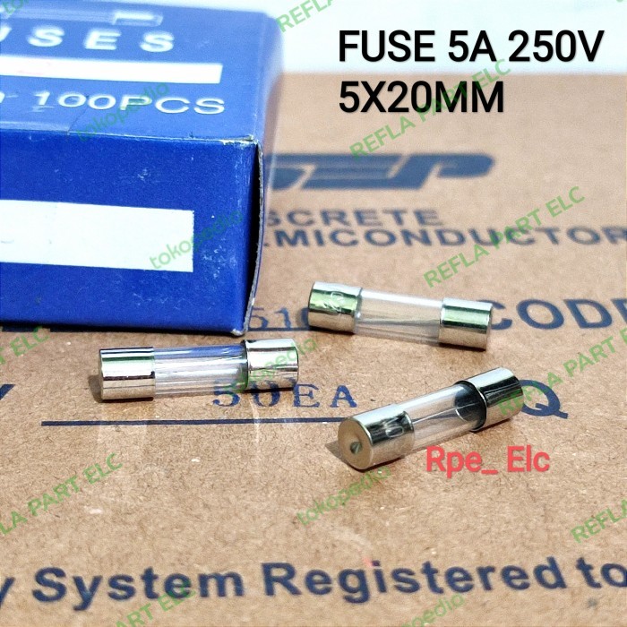 FUSE 5A SEKRING 5X20MM KECIL