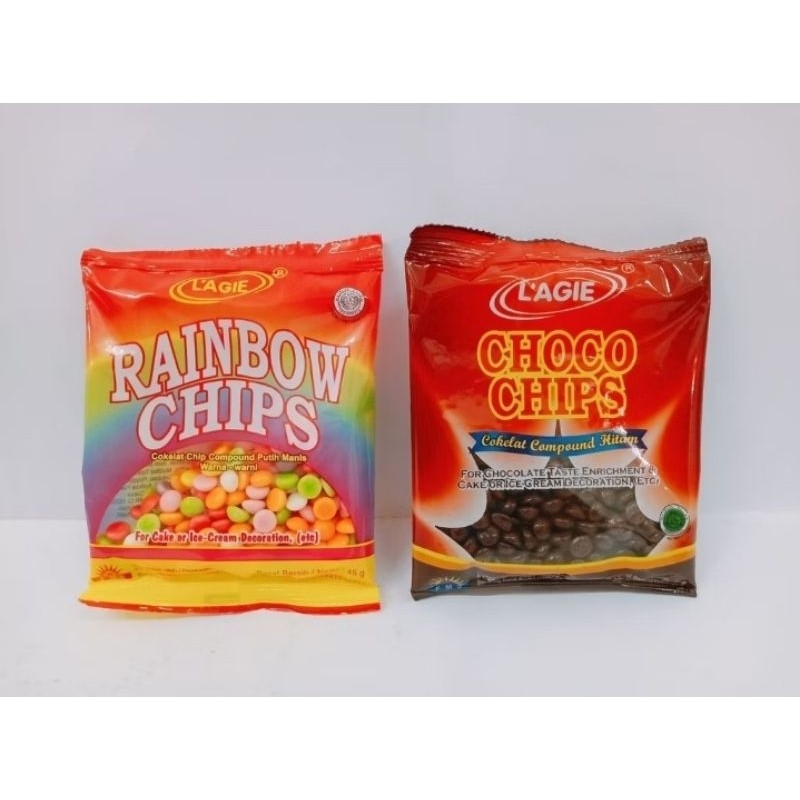 

LAGIE CHOCO CHIP 45GR / SACHET