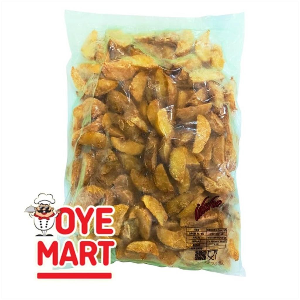 

IDAHO SPICY WEDGES 2KG TRANSPARAN PACK/KENTANG GORENG PEDAS