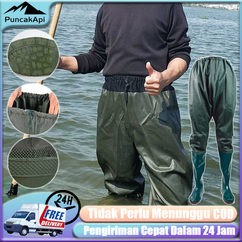 【COD】SEPATU BOOT PETANI SAWAH PANJANG Anti Air Lentur Anti Keong Keret Premium Anti Keong Anti Air P