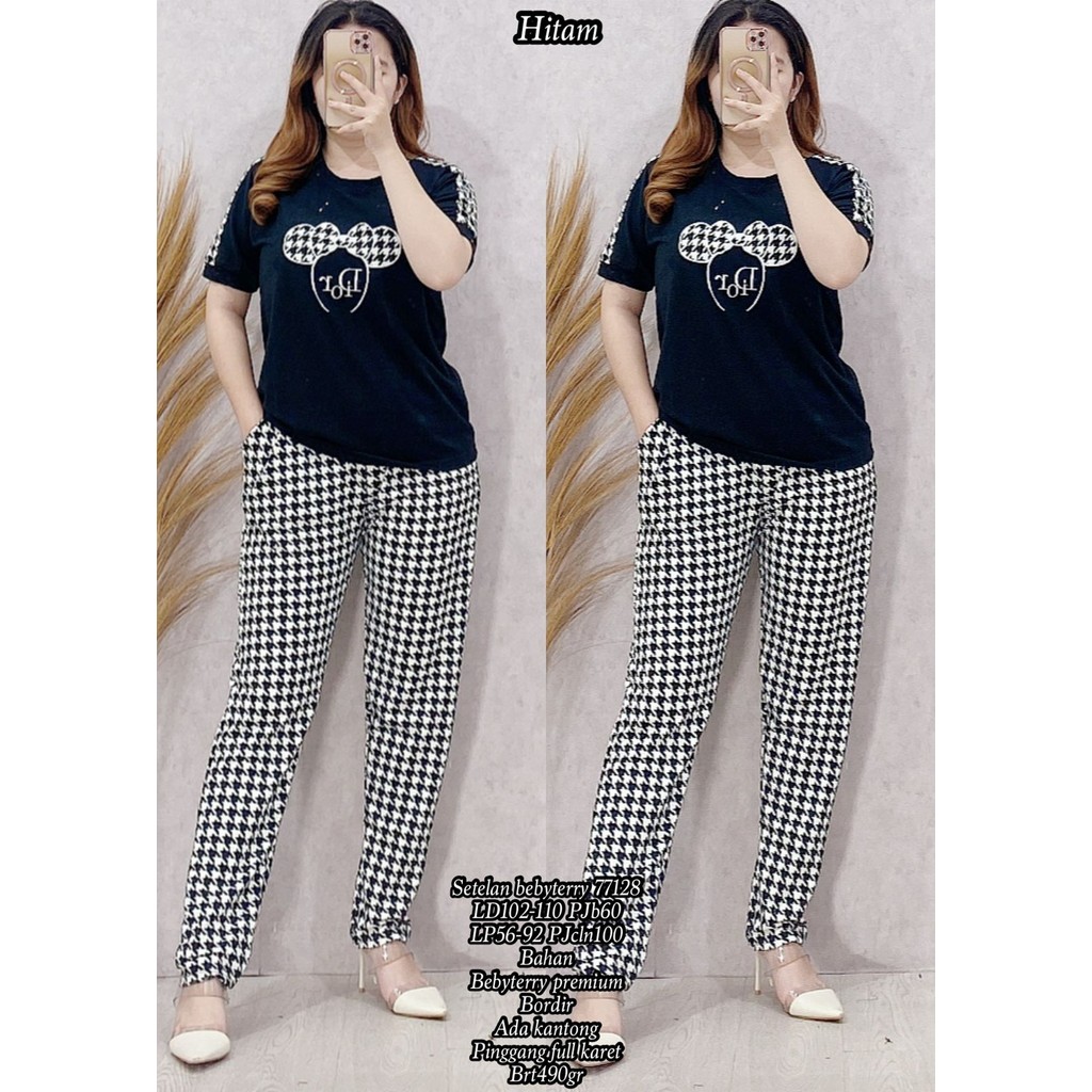 FZ SETELAN WANITA BABYTERRY 77128 BABYTERRY IMPORT#BESTSELLER