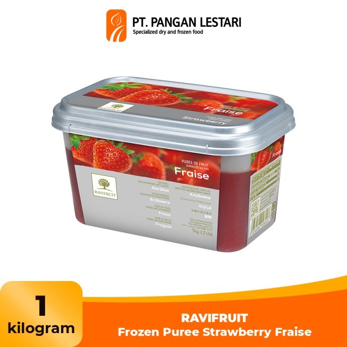 

RAVIFRUIT Frozen Puree Strawberry Fraise 1 kg