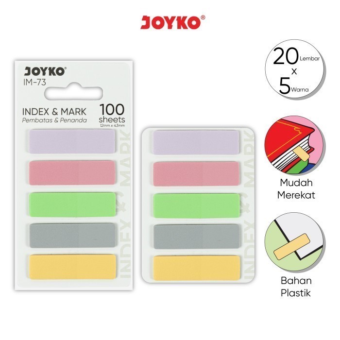 

Index Mark IM-73 Penanda Pembatas Joyko Plastik