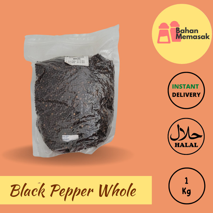 

Black Pepper Crushed/ Lada Hitam Pecah 1 Kg