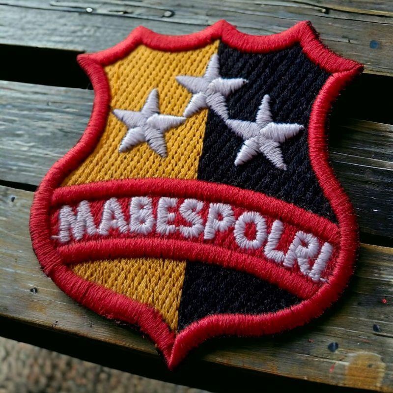 Bordir Logo Mabes Polri Bordir Timbul