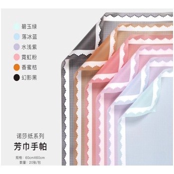 

(5 LEMBAR) Flower Wrapping / Kertas Bunga / Paper Cellophane WHITE FRAME