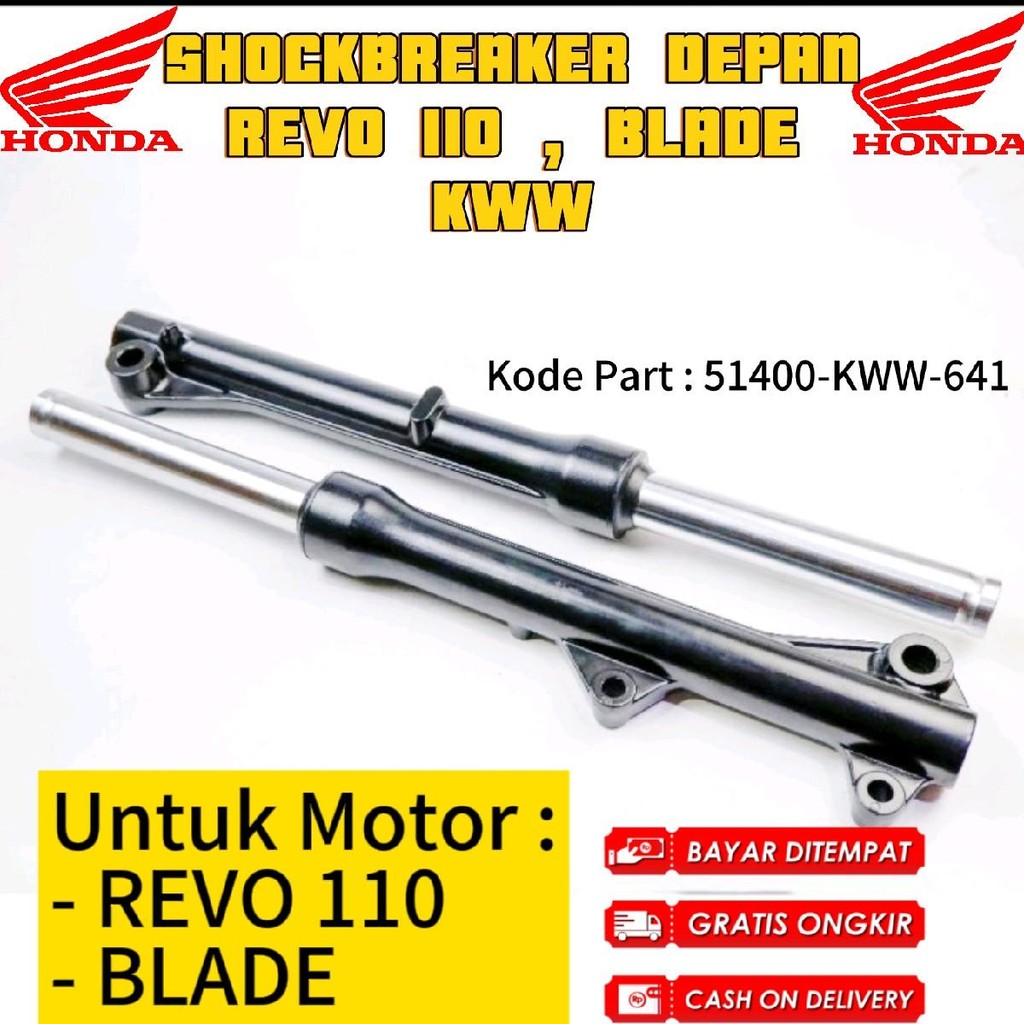 Shockbreaker depan revo 110 /sok depan revo absolute / shock depan revo absolute 110 KWW