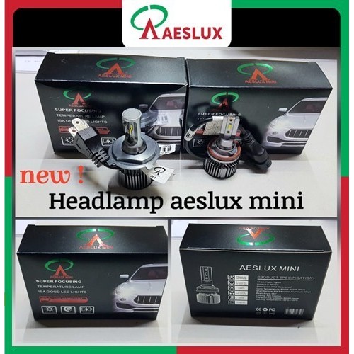 F31 Aeslux Mini 2 Color H4 lampu headlamp mobil