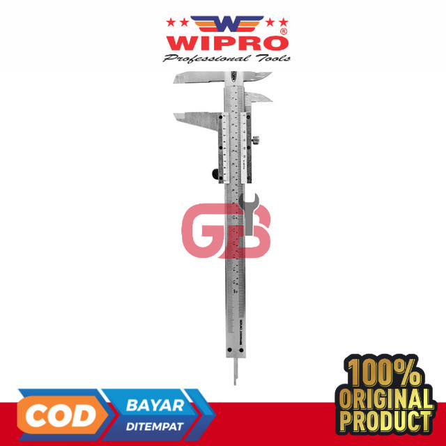 

Sketmate / Jangka Sorong / Vernier Caliper 6" Inch, 8" Inch, 12" Inch Wipro