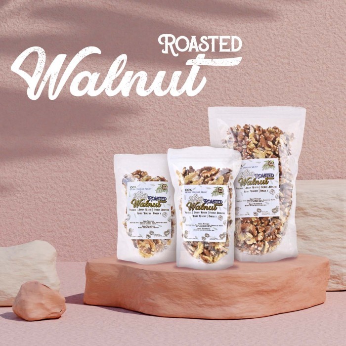 

Best Seller Roasted Walnut ( Walnut Panggang ) - 500 Gr
