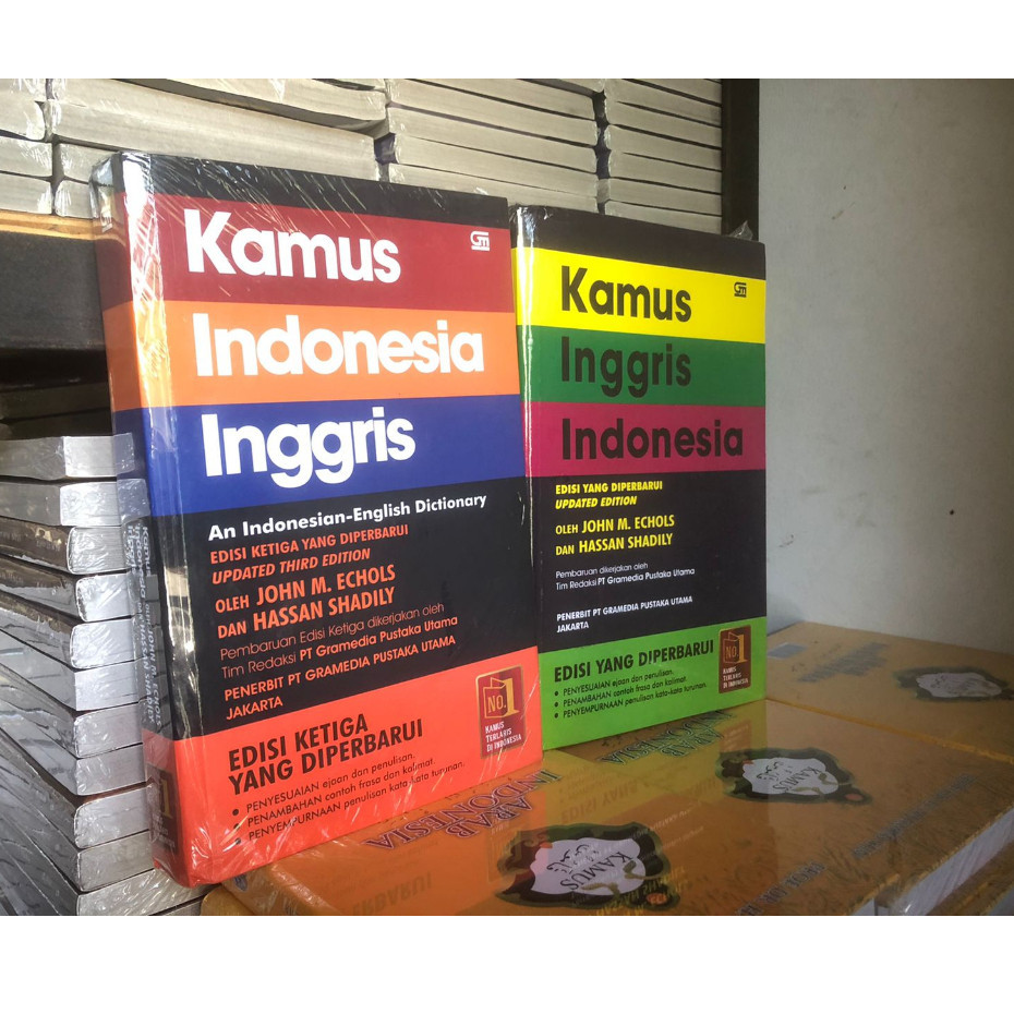 KAMUS JOHN ECHOLS / KAMUS INGGRIS-INDONESIA / KAMUS INDONEISA-INGGRIS / P N