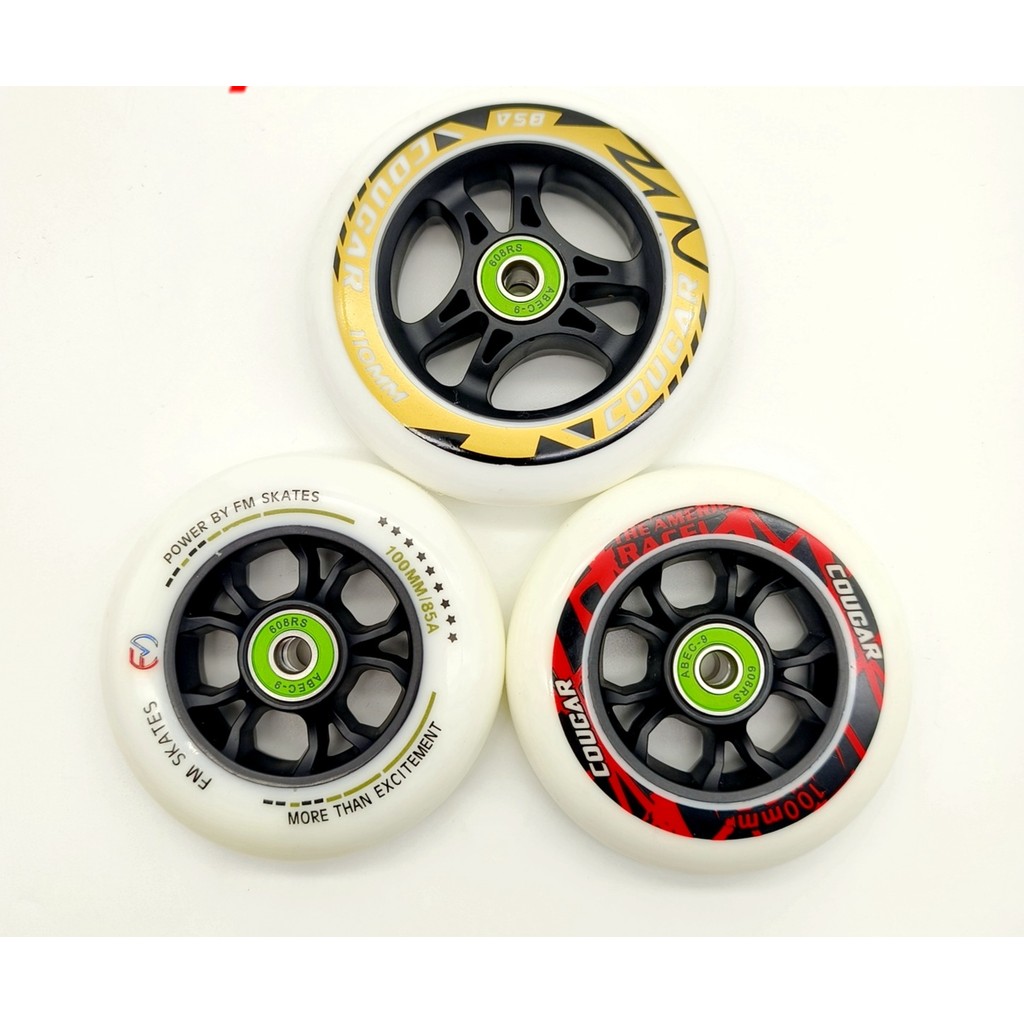 Skate wheel speed wheel high quality 90mm 100mm 110mm 85a 8pcs/lot