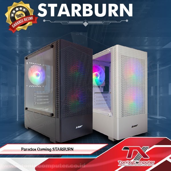 Paradox Gaming STARBURN  m-ATX PC CASE | CASING MICRO ATX