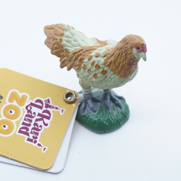 KORI American Chicken Ayam Betina Mainan Figure Binatang Miniature Hewan Animal Figurine Pajangan Ac