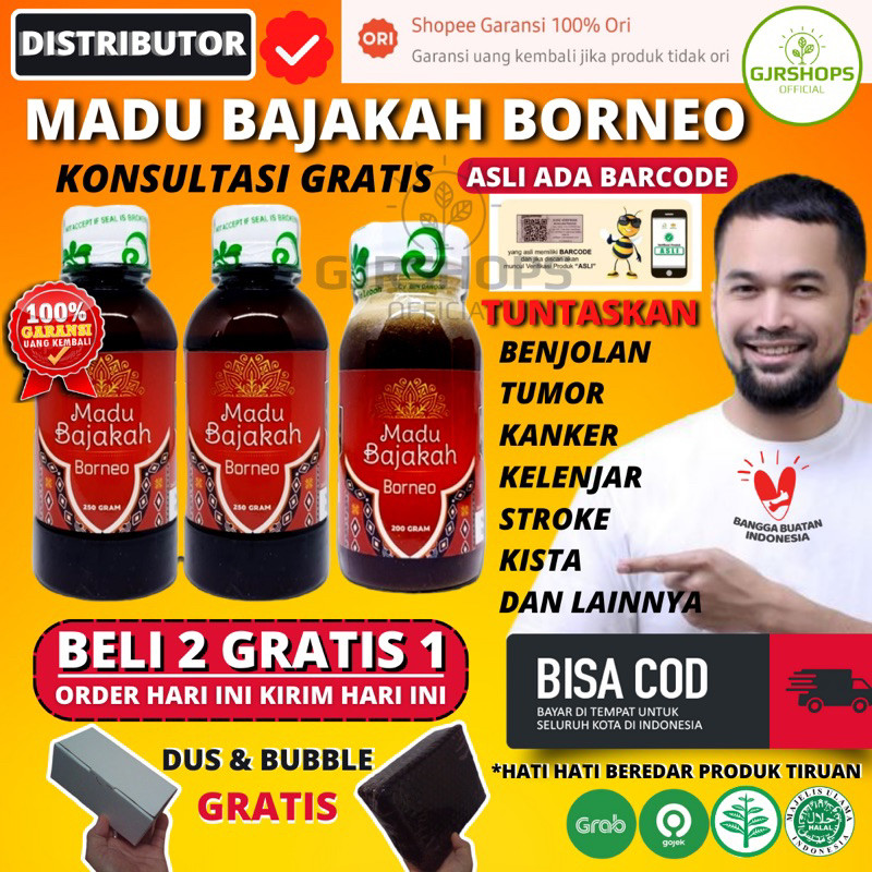 

MADU BAJAKAH BORNEO ORIGINAL 1000% ATASI BENJOLAN, TUMOR, KANKER, KELENJAR, LIPOMA, KISTA, STROKE, AMBEIEN, GINJAL DAN PENYAKIT KRONIS LAIN - Bang_Herbal21