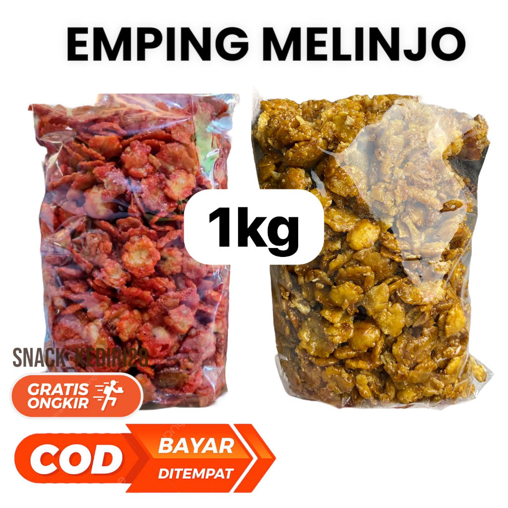 

Emping Melinjo Pedes Manis 1kg| mutiara bibit murah