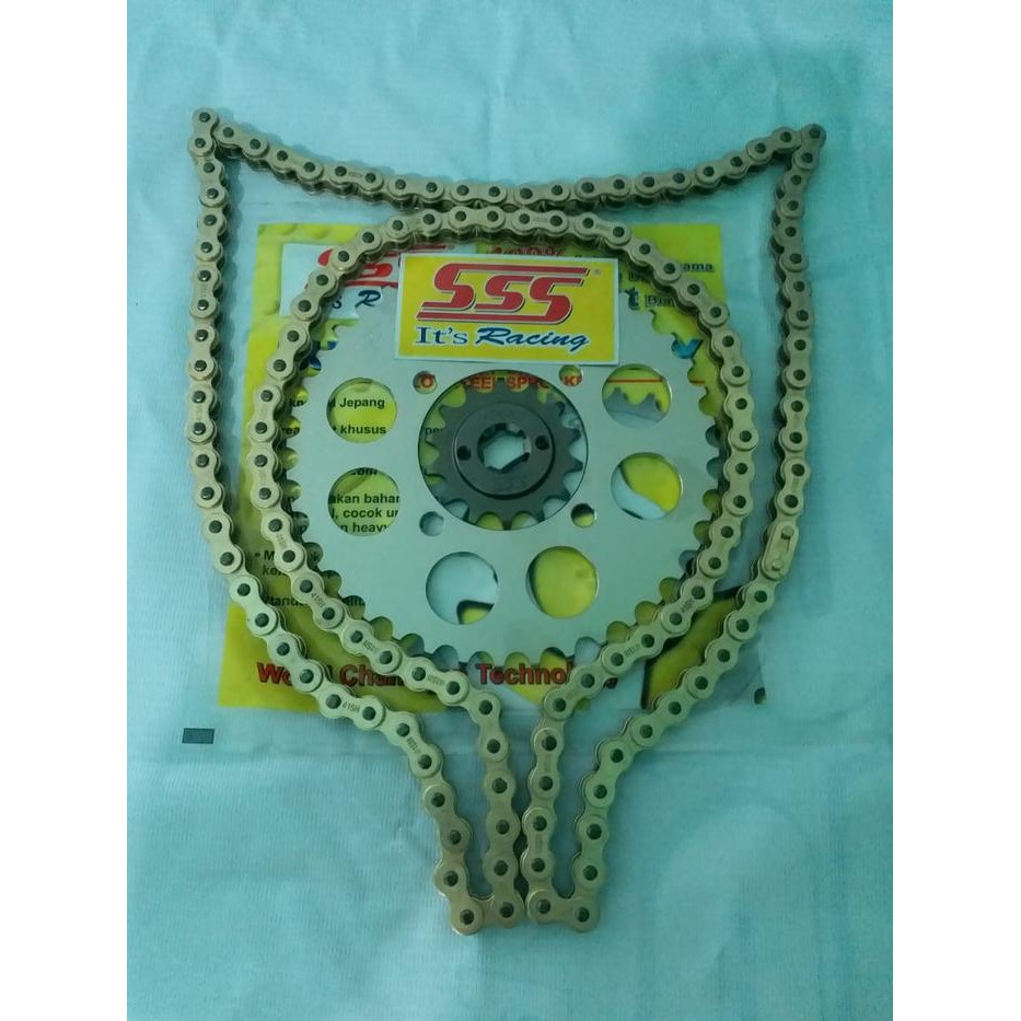 Gir depan belakang  428(Tebal) SSS Jupiter Z Old, Jupiter Burhan, MX Old/New, RXKing, FIZ R, Vega R,