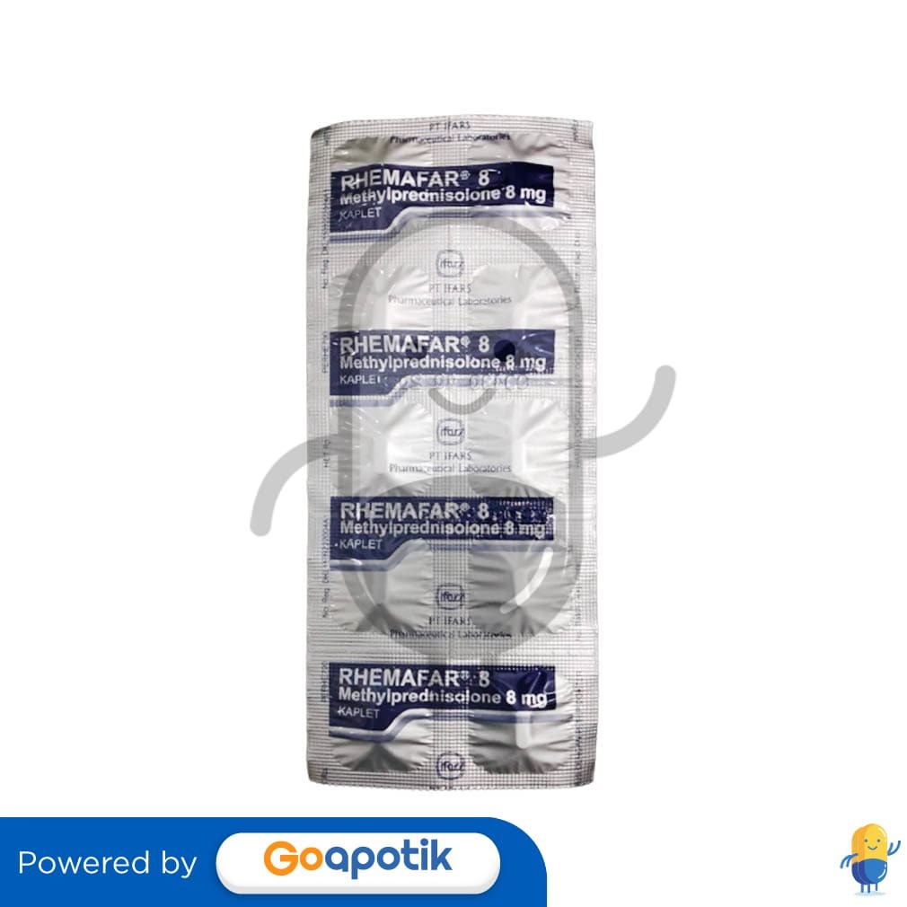 Rhemafar 8 Mg Strip 10 Kaplet