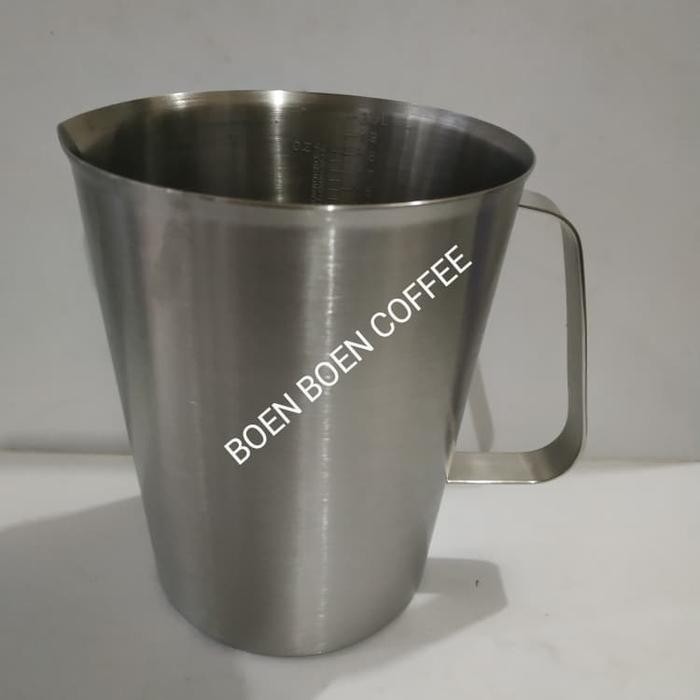 Gelas Ukur Stainless Steel 2000 ml dgn Garis Takar / Measurement Jug