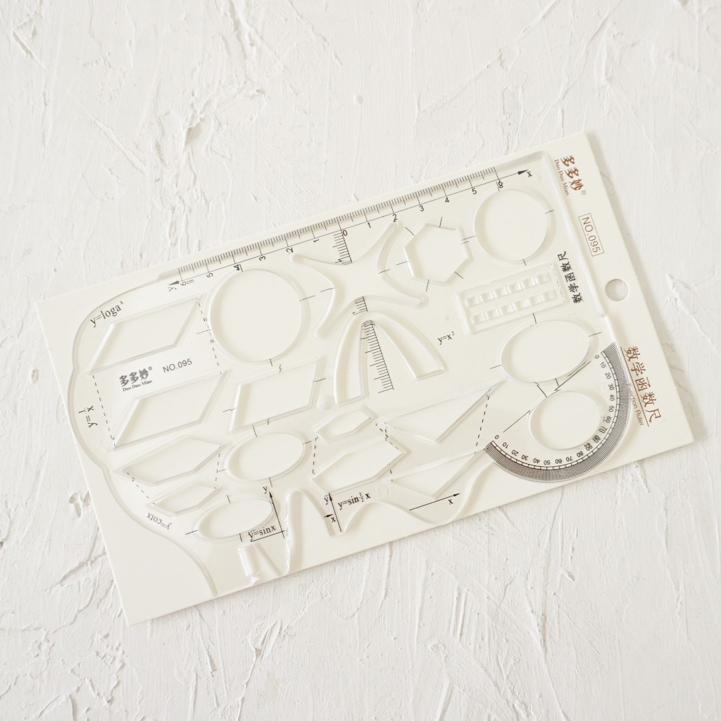 

PENGGARIS GEOMETRI / PENGGARIS 20CM / PENGGARIS POLA