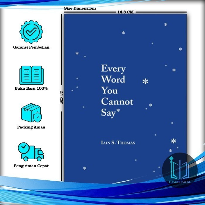 Every Word You Cannot Say - Iain S. Thomas (English)