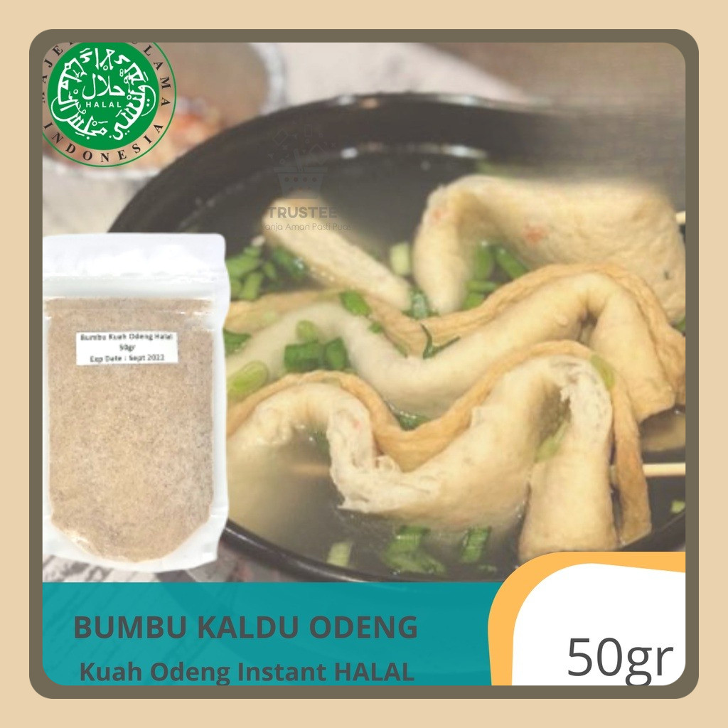 

Bumbu Kuah Odeng / Oden / Eomuk / Fish Cake / Bakso Ikan HALAL 50gr