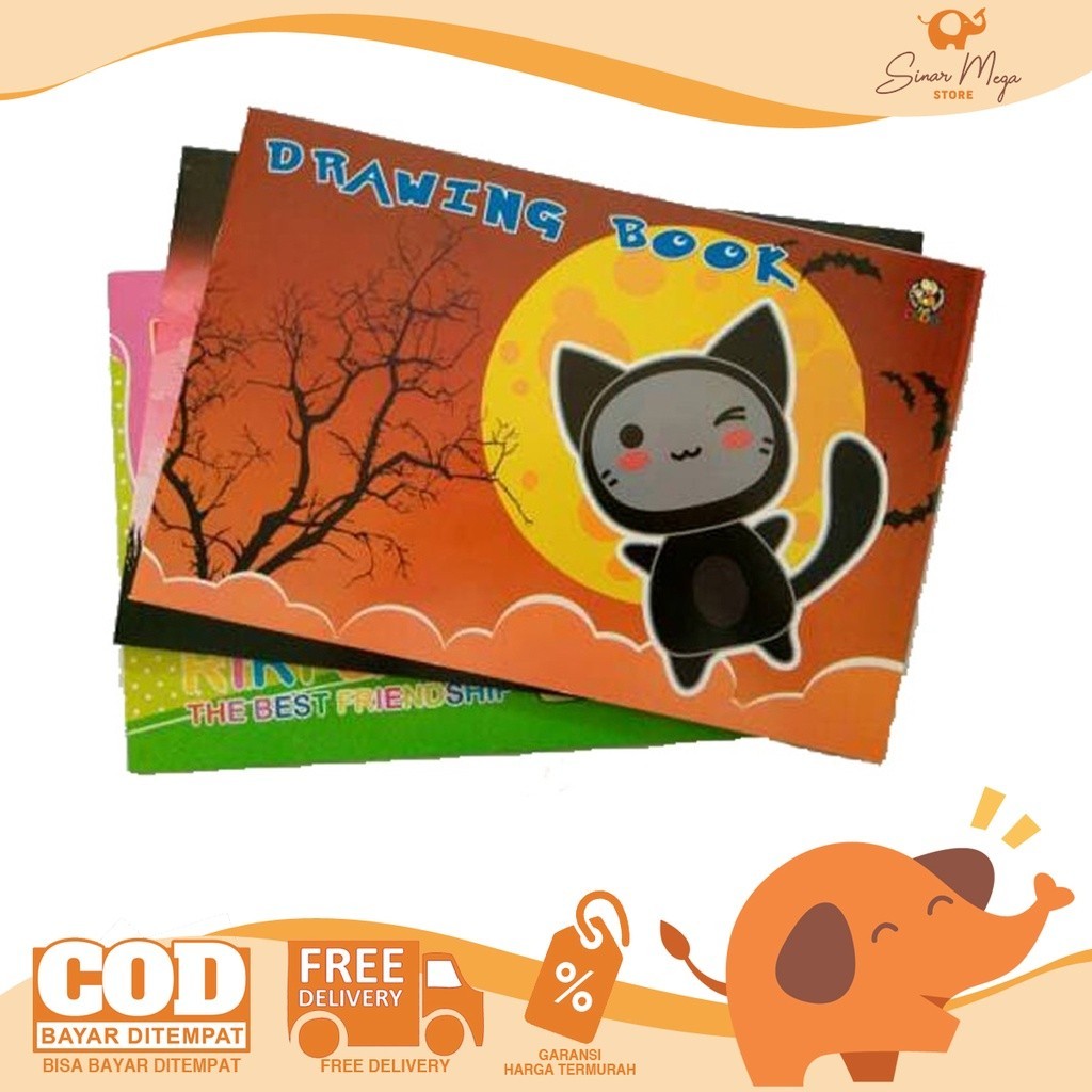 

Dodo Drawing Book DB 8 A4 SPR Dijual Satuan (1 PAK Isi 10 BUKU) / Buku Gambar Murah