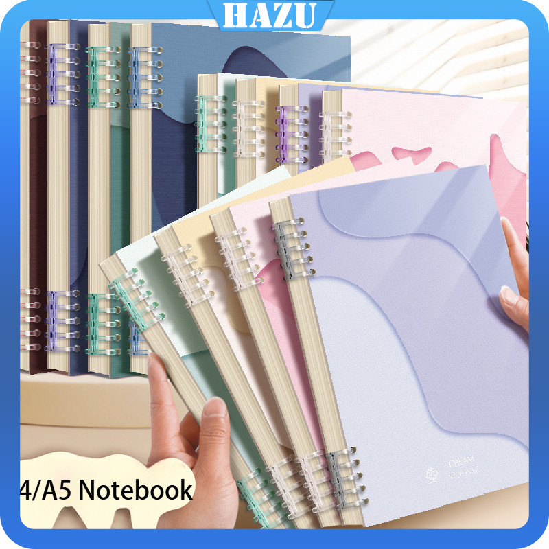 

A5 B5 Buku Tulis Sekolah Buku Catatan Lucu Ring Notebook Aesthetic Lose Leaf Binder Korea Lucu Menebal Buku Notebook