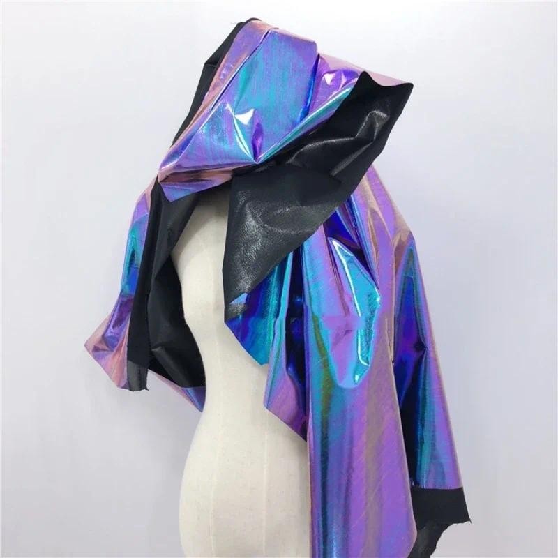 

Gilded Illusion Designer Fabric Stage Dance Clothing Leather Wholesale Cloth Per Meter Apparel Sewing Diy Material
