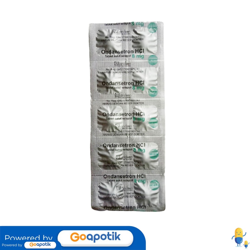 Ondansetron Hcl Pertiwi 8 Mg Strip 10 Tablet