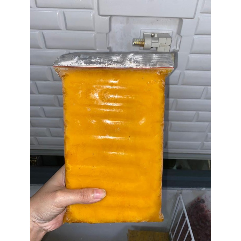 

Markisa Frozen 1 Kg Markisa Kupas Beku 1kg & 500grm Markisa Medan Beku - NON BIJI 1KG PROMO !