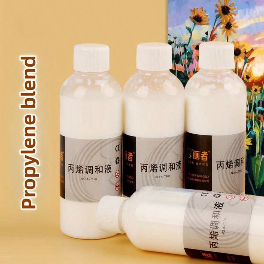 

1 bottle /100ml acrylic blend, art supplies Fluid Painting Blend, Gloss acrylic paint thinner