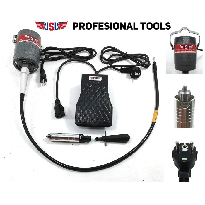 VSV Mesin Bor Gantung Foredom USA Bor Tuner CC Series 24.000RPM