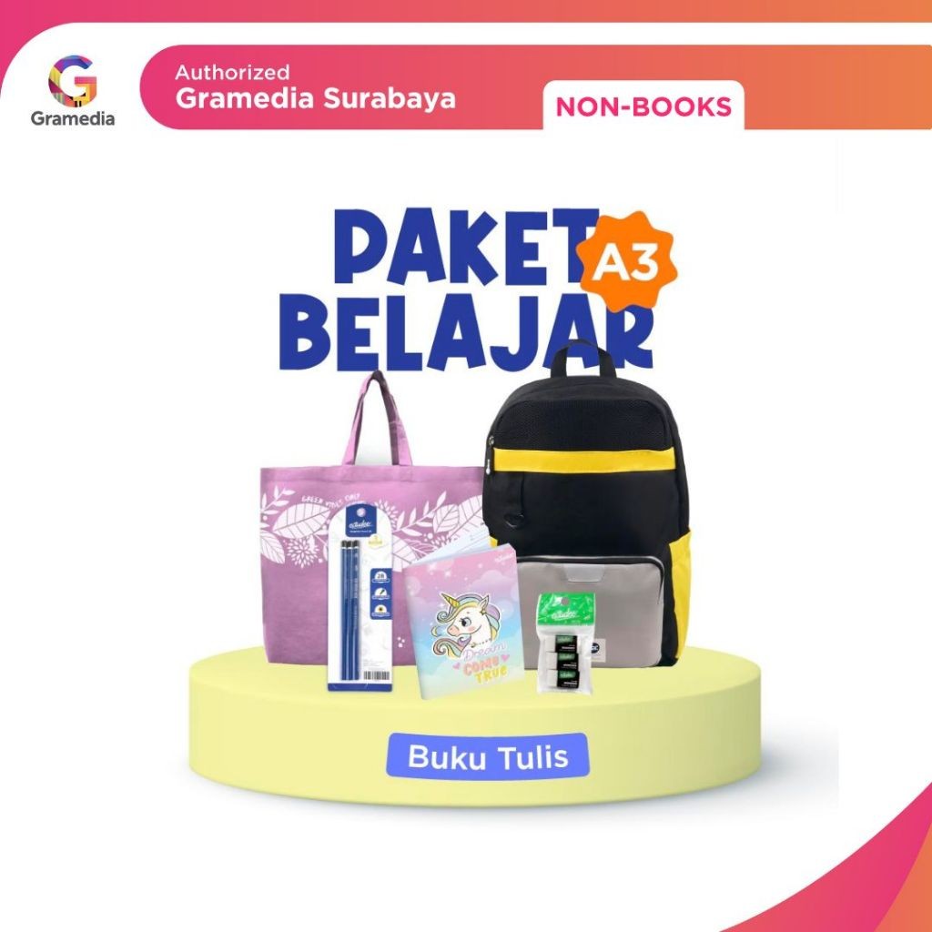 

Gramedia Surabaya - Paket Belajar A3
