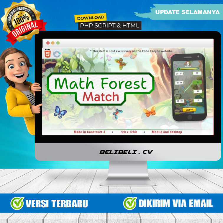 Source Code Game Math Forest Match v1.0 - HTML5 Educational game