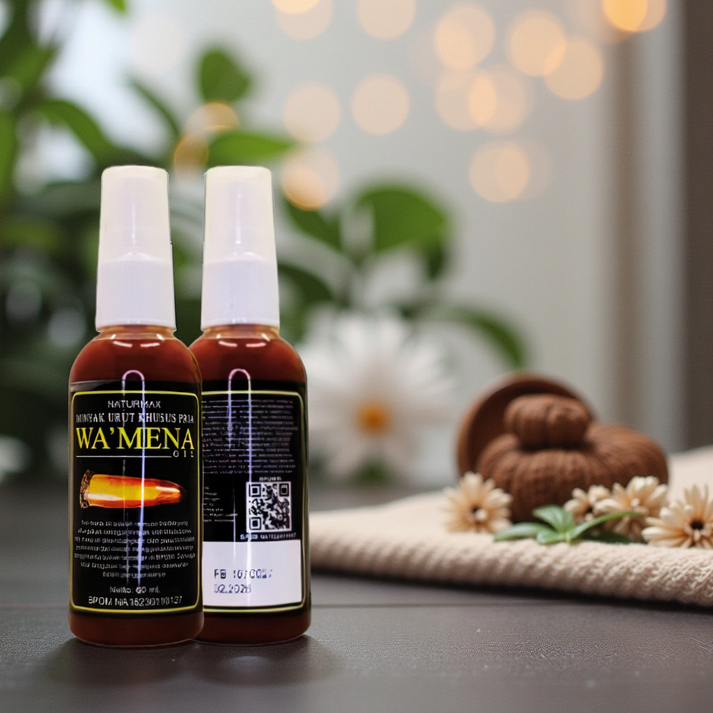 MINYAK WAMENA DAUN BUNGKUS TIGA JARI