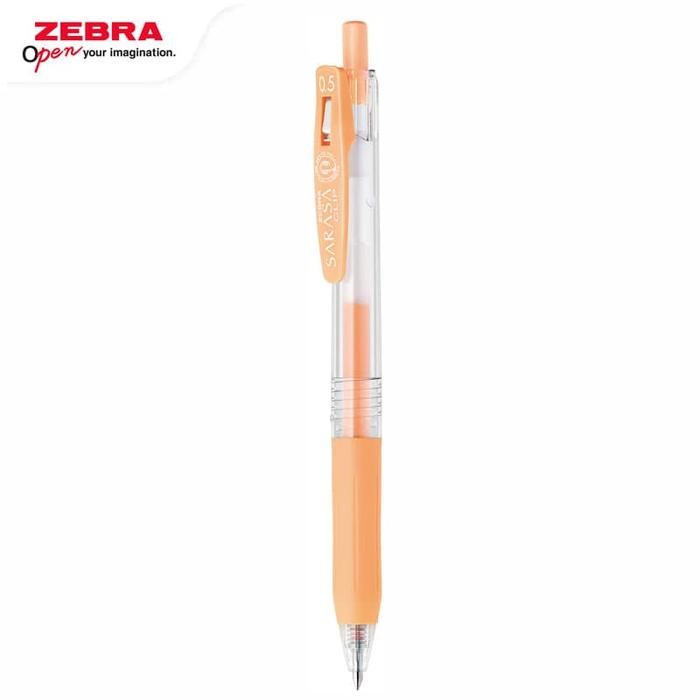 

Zebra Gel Pen Pulpen Sarasa Milky - 0.5 mm - MILKY RED