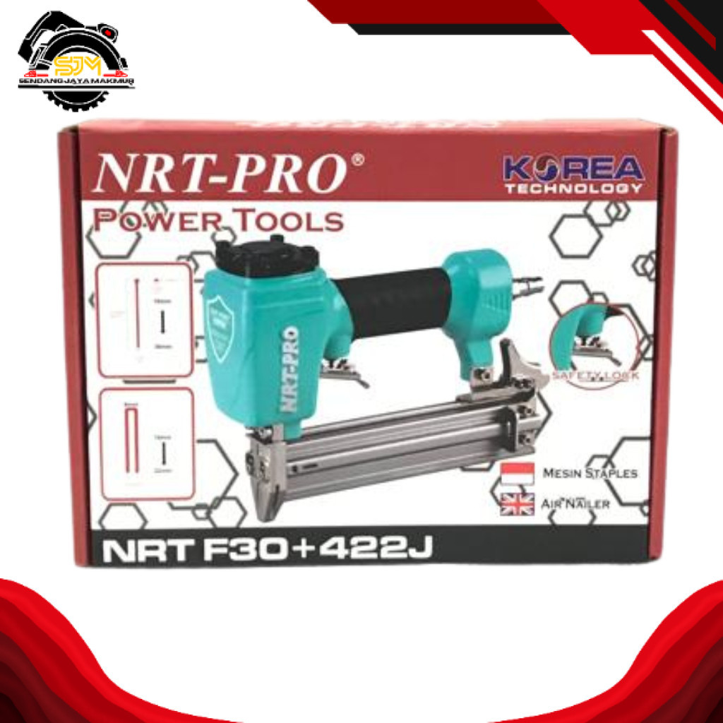

AIR NAILER MULTI / STAPLES ANGIN & PAKU TEMBAK 2in1 F30+422J NRT-PROCO