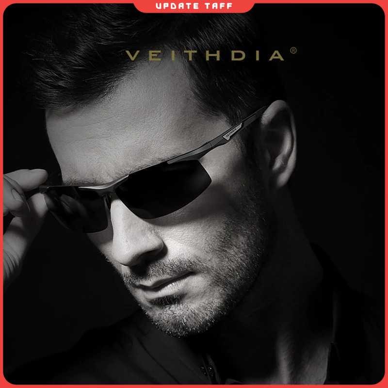 VEITHDIA Kacamata Retro UV400 Polarized Sunglasses - 6562