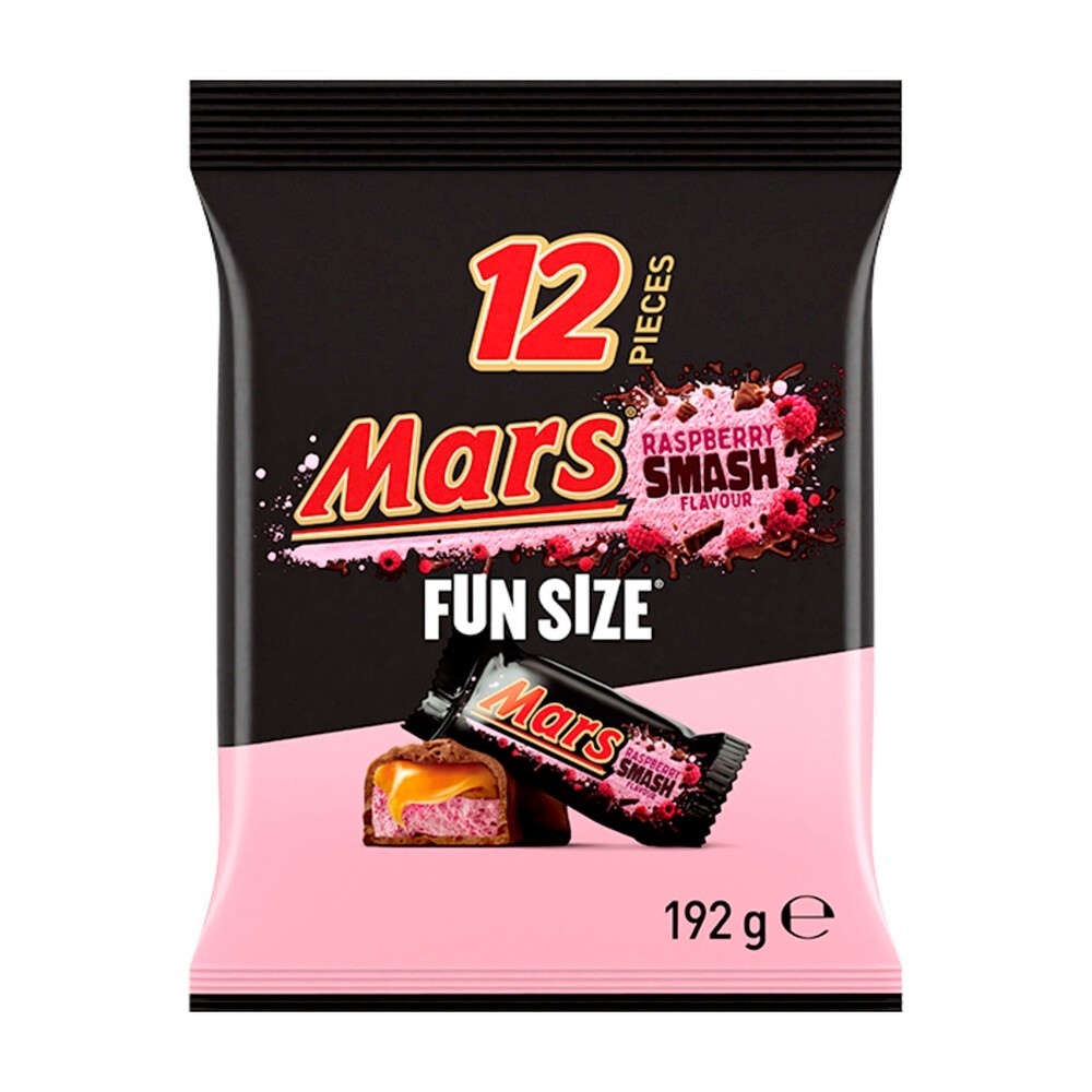 

Mars Raspberry Smash Milk Chocolate Snack & Share Bag | 192g Australia