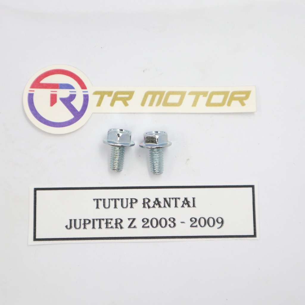 Baut Tutup Rantai Jupiter Z 2003 - 2009 | Baud Tutup Rantai Jupiter Z New Burhan dan Lama TR Motor
