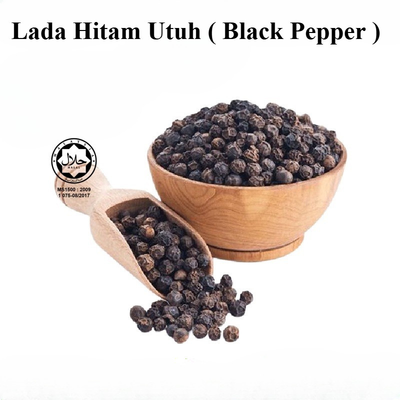 

Lada Hitam Utuh ( Black Pepper )