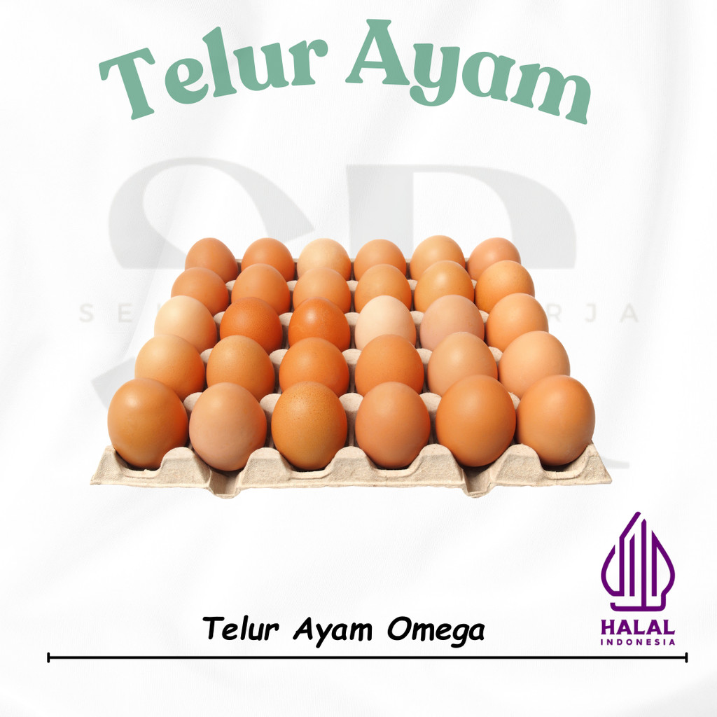 

Telur Ayam Omega Fresh 30 butir Tangerang