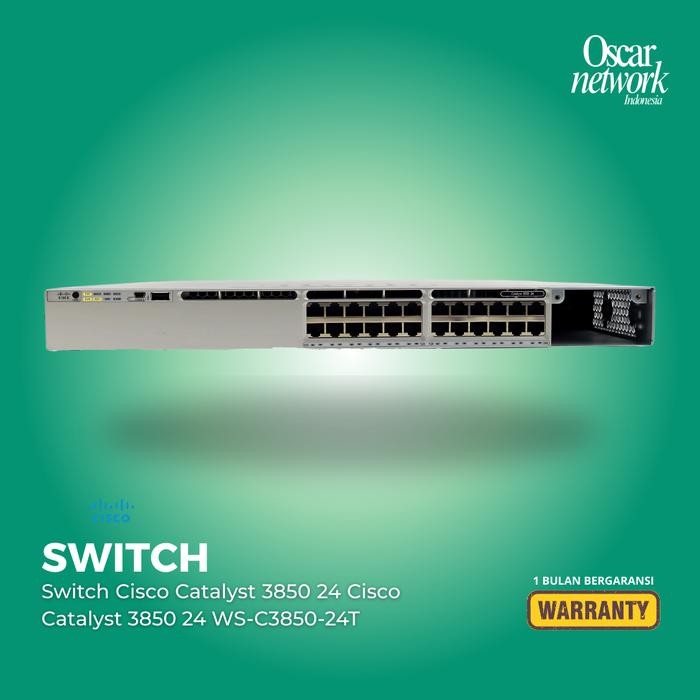 Switch Cisco Catalyst 3850 24 Cisco Catalyst 3850 24 WS-C3850-24T