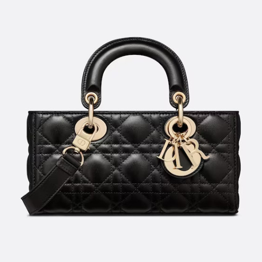 Dior Small Lady J-Joy Bag Tas Tangan / Tas Bahu / Tas Crossbody Kulit Lambat untuk Wanita M0613O (10