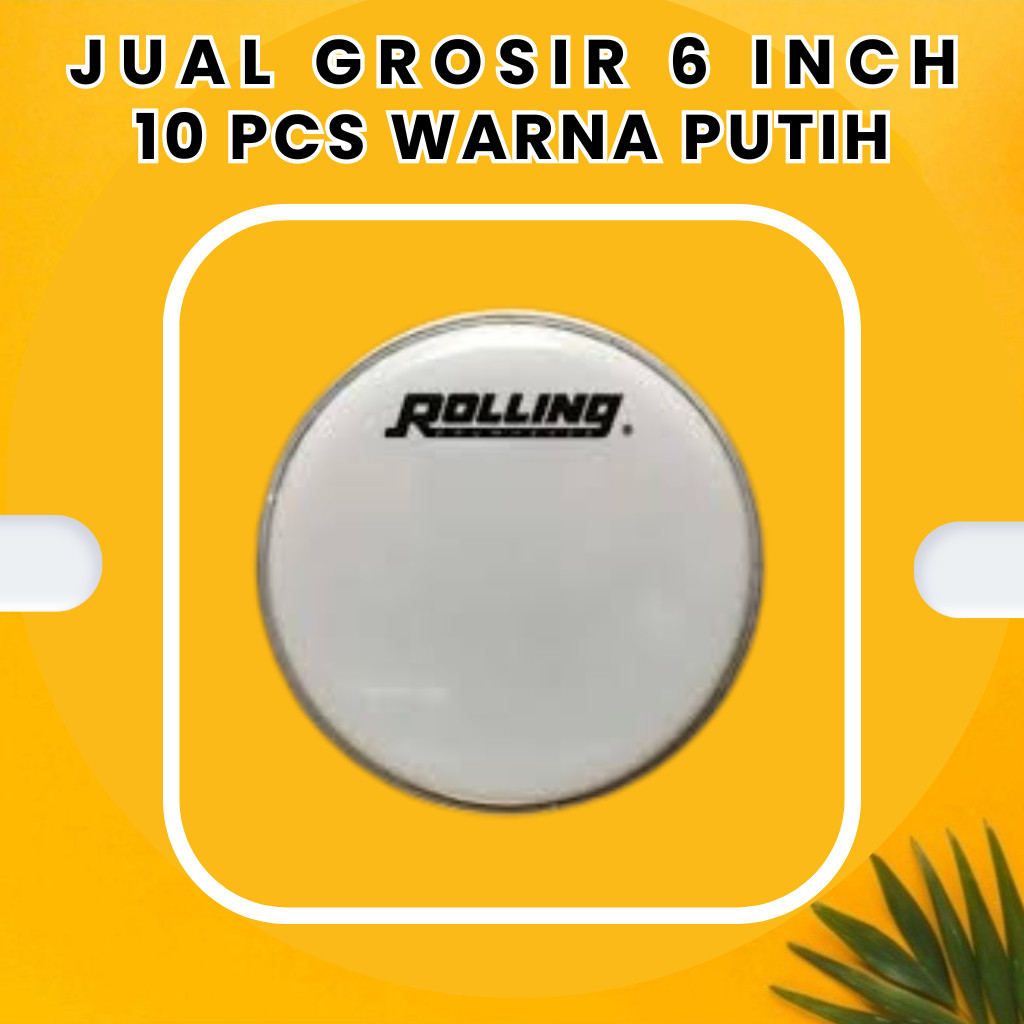Mika ketipung ukuran 6 in ROLLING Terlaris