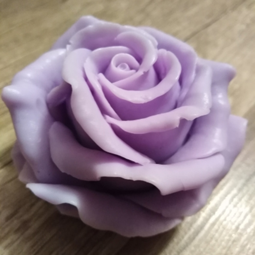 

Big Pretty 3D Rose Flowers Mold Lifelike Rose Floral Soap Molds Silicone Candle Epoxy Resin Crafts Mould Bouquet Making Moulds