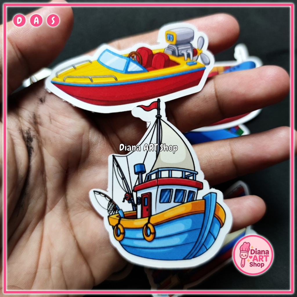 

Stiker Kapal Laut Sticker Kertas Glossy Gambar Kapal Laut Isi 15 Pcs Termurah